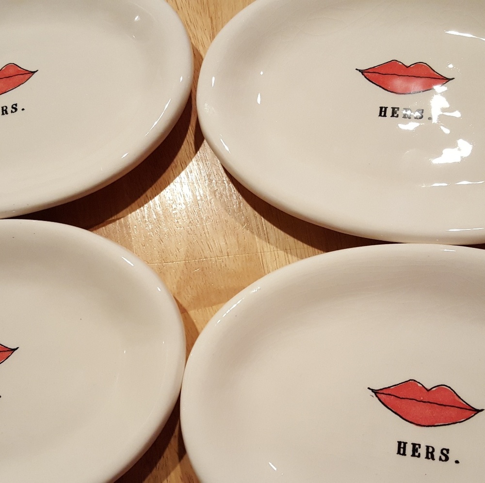 For Kathleen! 4 Oval Plates